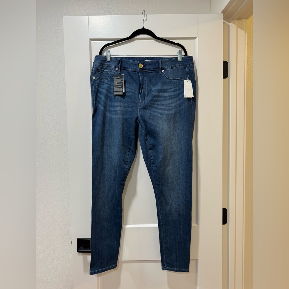 Seven7 Women's Seamless Blue Jeggings NWT 18w